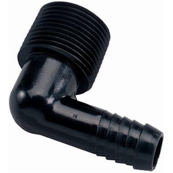 Orbit 37162 0.75 in. Male Pipe Thread x Barb Flex Elbow 533304 - main